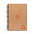 Блокнот на резинке 70стр линова с логотипом в Екатеринбурге заказать по выгодной цене в кибермаркете AvroraStore
