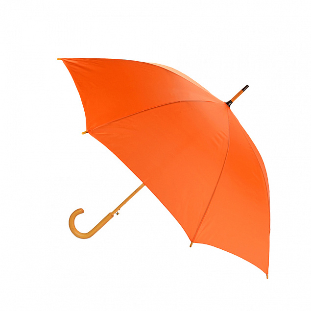 Зонт-трость Arwood - Оранжевый OO с логотипом в Екатеринбурге заказать по выгодной цене в кибермаркете AvroraStore
