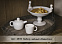 Набор чайный "Вавилон": чайник с чашкой, белый с логотипом в Екатеринбурге заказать по выгодной цене в кибермаркете AvroraStore