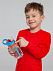 Детская бутылка Frisk, оранжево-синяя с логотипом в Екатеринбурге заказать по выгодной цене в кибермаркете AvroraStore