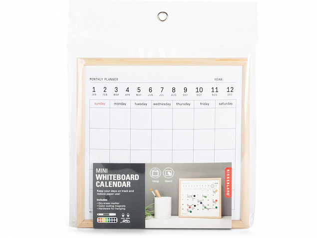Календарь для заметок с маркером Whiteboard calendar с логотипом в Екатеринбурге заказать по выгодной цене в кибермаркете AvroraStore