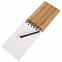 Блокнот на кольцах Bamboo Simple с логотипом в Екатеринбурге заказать по выгодной цене в кибермаркете AvroraStore