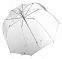 Прозрачный зонт-трость Clear с логотипом в Екатеринбурге заказать по выгодной цене в кибермаркете AvroraStore