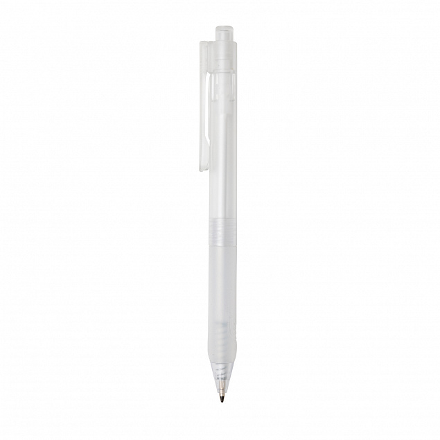 Ручка X9 с матовым корпусом и силиконовым грипом с логотипом в Екатеринбурге заказать по выгодной цене в кибермаркете AvroraStore