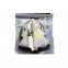 Ёлочная игрушка Ёлочка (белый с золотым ) с логотипом в Екатеринбурге заказать по выгодной цене в кибермаркете AvroraStore