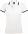 Рубашка поло женская PASADENA WOMEN 200 с контрастной отделкой, белая с голубым с логотипом в Екатеринбурге заказать по выгодной цене в кибермаркете AvroraStore