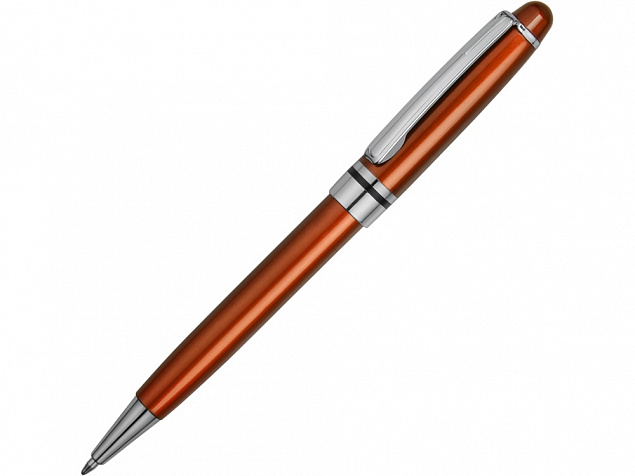 Ручка шариковая Ливорно оранжевый металлик с логотипом в Екатеринбурге заказать по выгодной цене в кибермаркете AvroraStore
