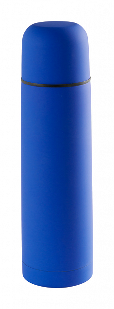 Термос 500 мл,синий с логотипом в Екатеринбурге заказать по выгодной цене в кибермаркете AvroraStore