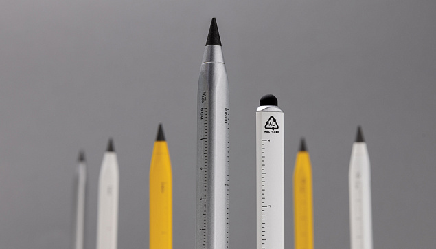 Многофункциональный вечный карандаш Eon из переработанного алюминия RCS с логотипом в Екатеринбурге заказать по выгодной цене в кибермаркете AvroraStore