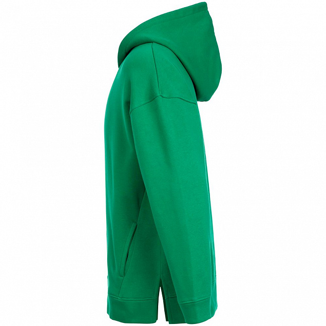 Худи оверсайз унисекс Tolla, зеленое с логотипом в Екатеринбурге заказать по выгодной цене в кибермаркете AvroraStore