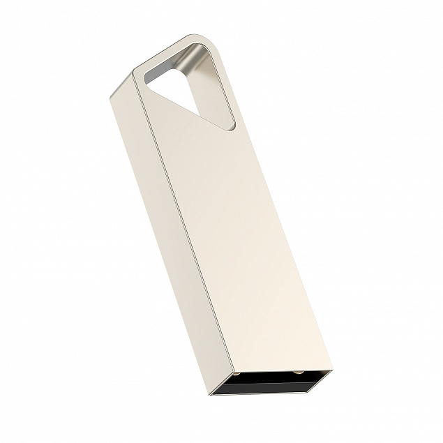 USB flash-карта SPLIT (16Гб), серебристая, 3,6х1,2х0,5 см, металл с логотипом в Екатеринбурге заказать по выгодной цене в кибермаркете AvroraStore