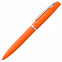 Ручка шариковая Bolt Soft Touch, оранжевая с логотипом в Екатеринбурге заказать по выгодной цене в кибермаркете AvroraStore