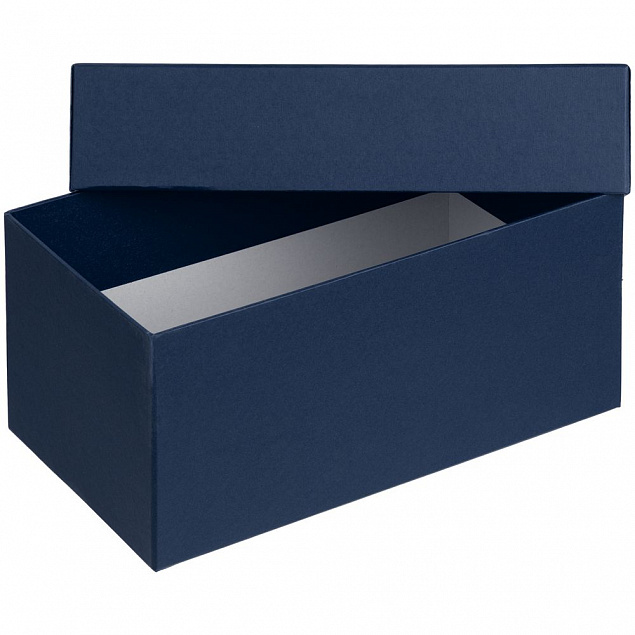 Коробка Storeville, малая, темно-синяя с логотипом в Екатеринбурге заказать по выгодной цене в кибермаркете AvroraStore