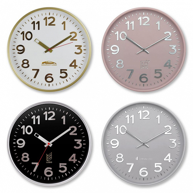 Часы настенные Alivio на заказ с логотипом в Екатеринбурге заказать по выгодной цене в кибермаркете AvroraStore
