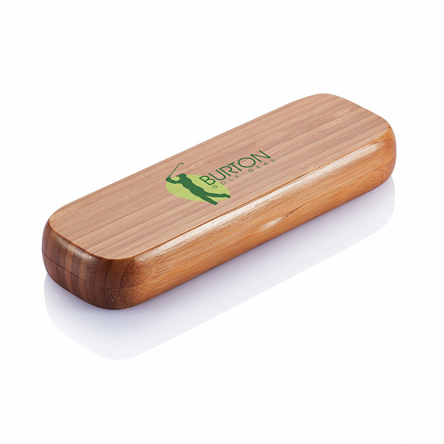 Бамбуковая ручка в пенале Bamboo с логотипом в Екатеринбурге заказать по выгодной цене в кибермаркете AvroraStore