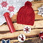 Подарочный набор WINTER TALE: шапка, термос, новогодние украшения, красный с логотипом в Екатеринбурге заказать по выгодной цене в кибермаркете AvroraStore
