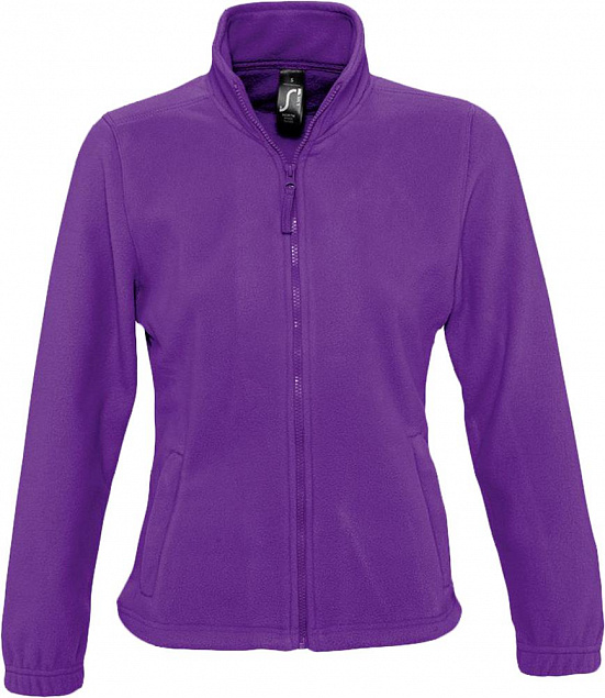 Куртка женская North Women, фиолетовая с логотипом в Екатеринбурге заказать по выгодной цене в кибермаркете AvroraStore