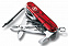 Офицерский нож CyberTool L, полупрозрачный красный с логотипом в Екатеринбурге заказать по выгодной цене в кибермаркете AvroraStore