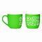 Керамическая кружка Viana, зеленая с логотипом в Екатеринбурге заказать по выгодной цене в кибермаркете AvroraStore