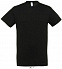 Фуфайка (футболка) REGENT мужская,Глубокий черный 3XL с логотипом в Екатеринбурге заказать по выгодной цене в кибермаркете AvroraStore