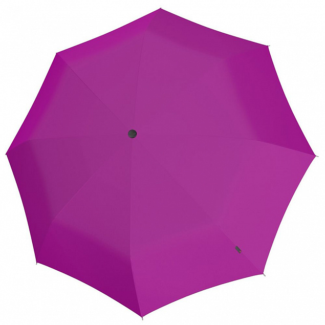Складной зонт U.090, фиолетовый с логотипом в Екатеринбурге заказать по выгодной цене в кибермаркете AvroraStore