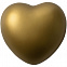 Антистресс «Сердце», золотистый с логотипом в Екатеринбурге заказать по выгодной цене в кибермаркете AvroraStore