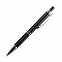 Шариковая ручка Crocus, черная с логотипом в Екатеринбурге заказать по выгодной цене в кибермаркете AvroraStore