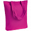 Холщовая сумка Avoska, ярко-розовая (фуксия) с логотипом в Екатеринбурге заказать по выгодной цене в кибермаркете AvroraStore