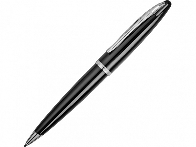 Ручка шариковая Waterman Carene Black Sea ST M, черный/серебристый с логотипом в Екатеринбурге заказать по выгодной цене в кибермаркете AvroraStore