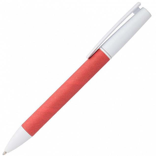 Ручка шариковая Pinokio, красная с логотипом в Екатеринбурге заказать по выгодной цене в кибермаркете AvroraStore