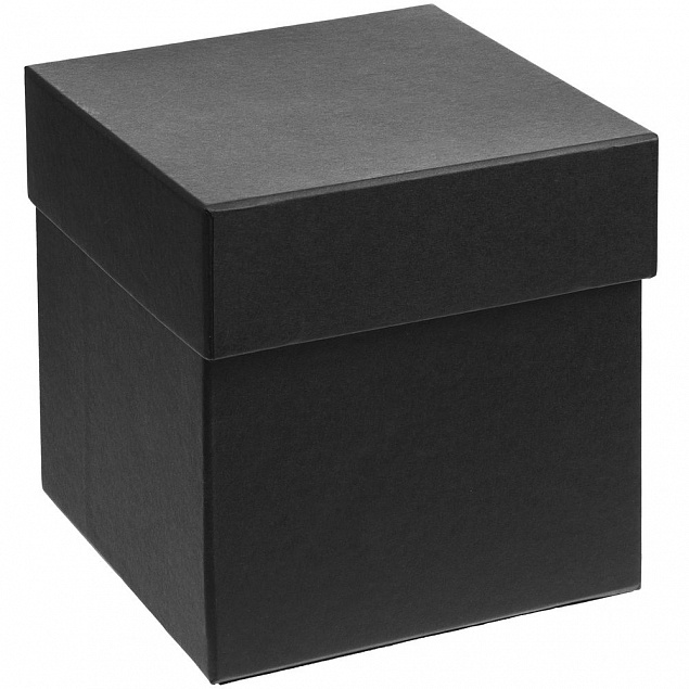 Коробка Kubus, черная с логотипом в Екатеринбурге заказать по выгодной цене в кибермаркете AvroraStore