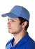 Бейсболка Unit Promo, голубая с логотипом в Екатеринбурге заказать по выгодной цене в кибермаркете AvroraStore