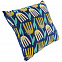 Чехол на подушку Lazy flower, квадратный, темно-синий с логотипом в Екатеринбурге заказать по выгодной цене в кибермаркете AvroraStore