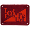 Лейбл кожаный Beta, XL, красный с логотипом в Екатеринбурге заказать по выгодной цене в кибермаркете AvroraStore