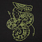 Толстовка «Полинезийский дракон», черная с логотипом в Екатеринбурге заказать по выгодной цене в кибермаркете AvroraStore