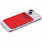 Чехол для карты на телефон Devon, красный с логотипом в Екатеринбурге заказать по выгодной цене в кибермаркете AvroraStore