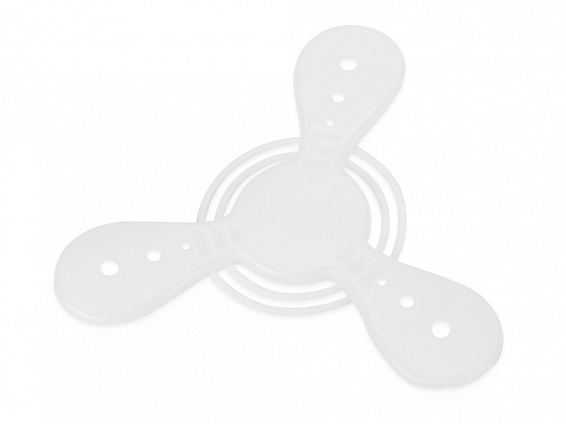Летающий диск Фрисби, белый с логотипом в Екатеринбурге заказать по выгодной цене в кибермаркете AvroraStore