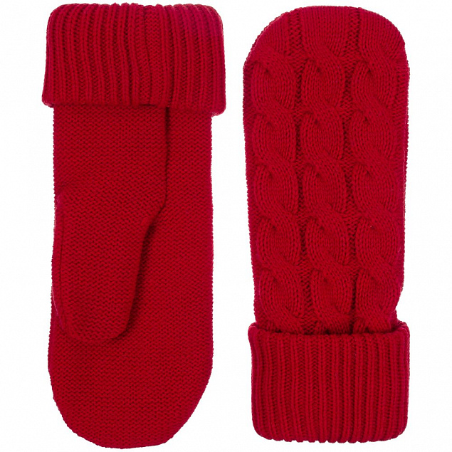 Варежки Heat Trick, красные с логотипом в Екатеринбурге заказать по выгодной цене в кибермаркете AvroraStore