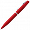 Ручка шариковая Bolt Soft Touch, красная с логотипом в Екатеринбурге заказать по выгодной цене в кибермаркете AvroraStore