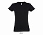 Фуфайка (футболка) IMPERIAL женская,Глубокий черный 3XL с логотипом в Екатеринбурге заказать по выгодной цене в кибермаркете AvroraStore