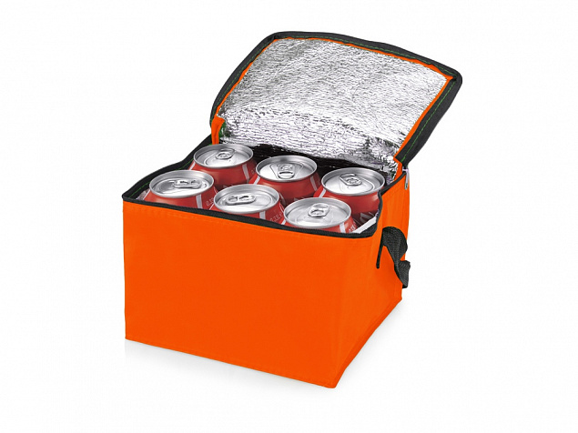 Сумка-холодильник Ороро, оранжевый (Р) с логотипом в Екатеринбурге заказать по выгодной цене в кибермаркете AvroraStore