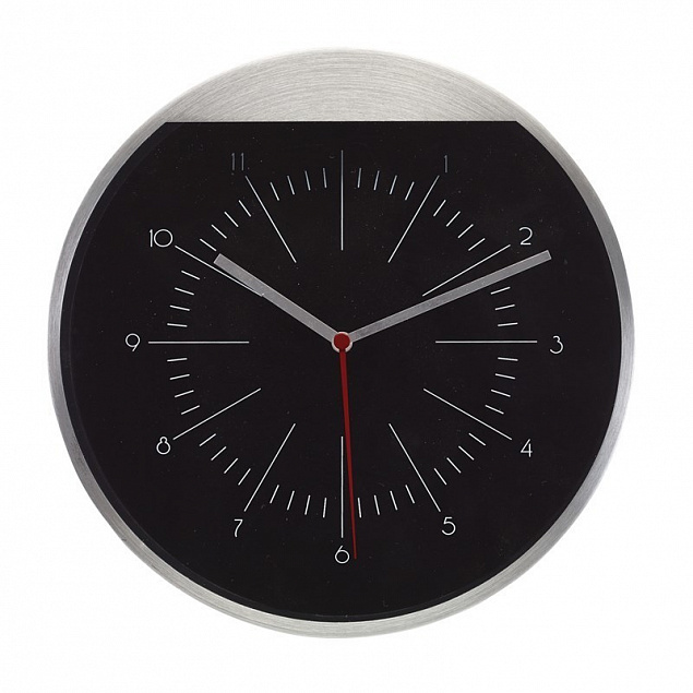 Настенные часы ROUNDABOUT, серебряный с логотипом в Екатеринбурге заказать по выгодной цене в кибермаркете AvroraStore