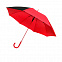 Зонт-трость Vivo - Красный PP с логотипом в Екатеринбурге заказать по выгодной цене в кибермаркете AvroraStore