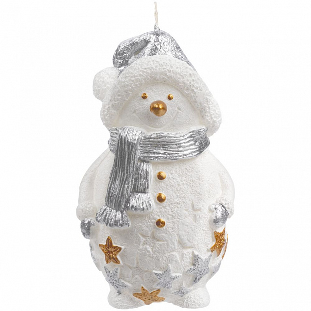 Свеча Christmas Twinkle, снеговик с логотипом в Екатеринбурге заказать по выгодной цене в кибермаркете AvroraStore