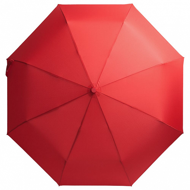 Зонт складной ARE-AOC, красный с логотипом в Екатеринбурге заказать по выгодной цене в кибермаркете AvroraStore