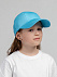 Бейсболка детская Capture Kids, голубая с логотипом в Екатеринбурге заказать по выгодной цене в кибермаркете AvroraStore