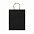 Пакет бумажный ROBLE, Черный с логотипом в Екатеринбурге заказать по выгодной цене в кибермаркете AvroraStore