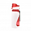 Спортивная бутылка для воды Атлетик - Красный PP с логотипом в Екатеринбурге заказать по выгодной цене в кибермаркете AvroraStore