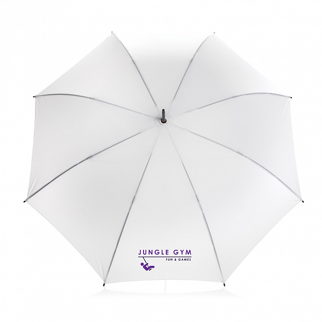 Автоматический зонт-трость Impact из RPET AWARE™, 23" с логотипом в Екатеринбурге заказать по выгодной цене в кибермаркете AvroraStore