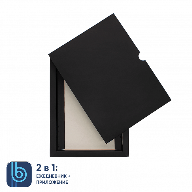 Коробка под ежедневник Bplanner (черный) с логотипом в Екатеринбурге заказать по выгодной цене в кибермаркете AvroraStore